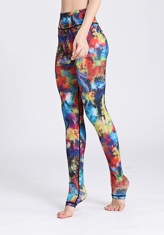 Flower Printed Yoga Pants Flower Printed Yoga Pants